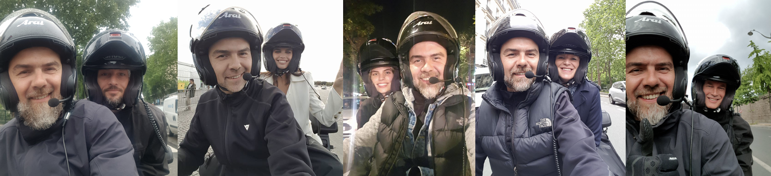 transport en taxi moto à paris